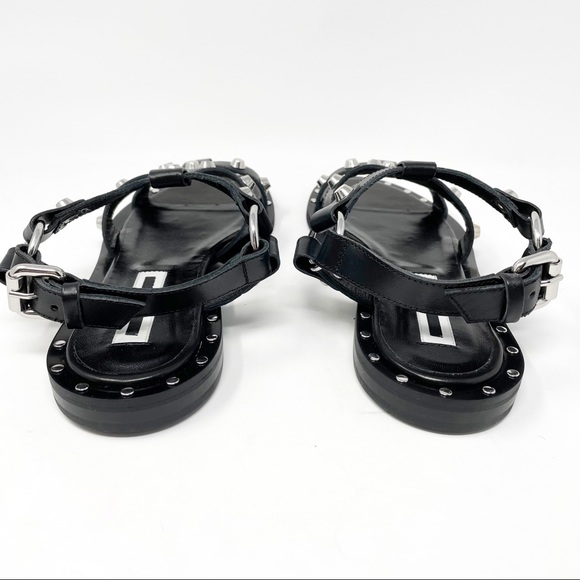 NWT Alexander McQueen McQ Studded Solenie Sandals - Picture 11 of 14